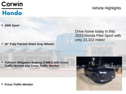 2023 Honda Pilot Sport