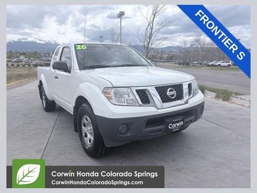 Glacier White 2020 Nissan Frontier S