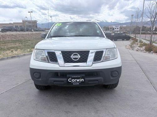 Glacier White 2020 Nissan Frontier S