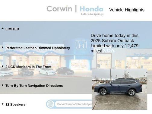 2025 Subaru Outback Limited