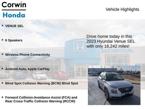 2023 Hyundai VENUE SEL