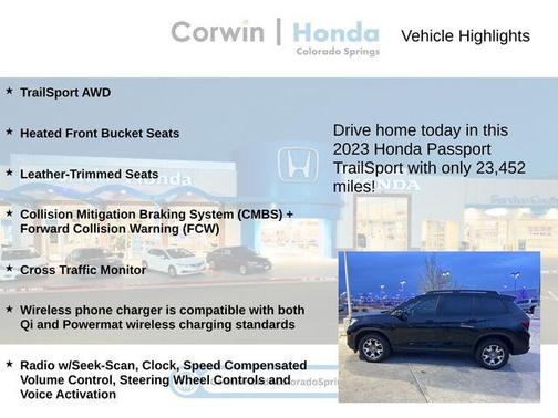 2023 Honda Passport TrailSport