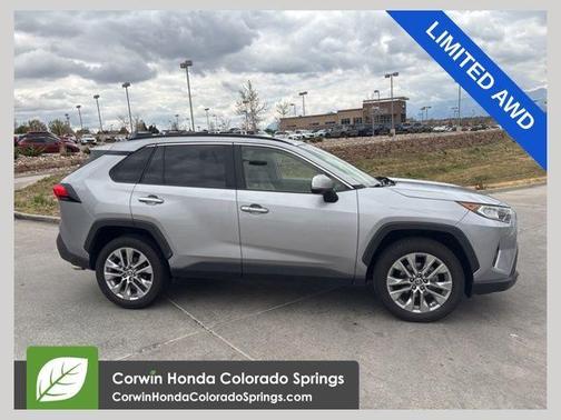 Silver Sky Metallic 2021 Toyota RAV4 Limited