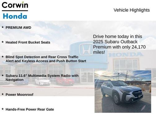 2025 Subaru Outback Premium