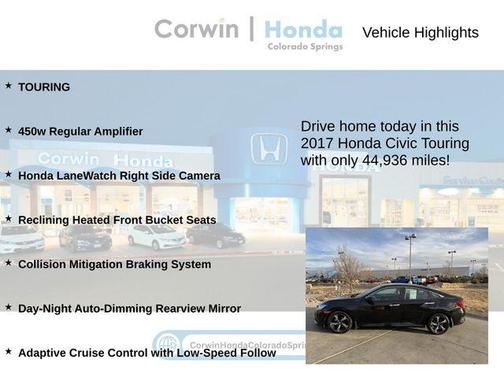 2017 Honda Civic Touring