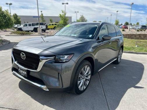 Machine Gray Metallic 2024 Mazda CX-90 Premium