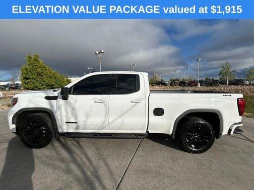 Summit White 2020 GMC Sierra 1500 Elevation