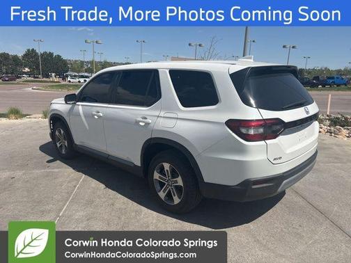 Platinum White Pearl 2025 Honda Pilot EX-L