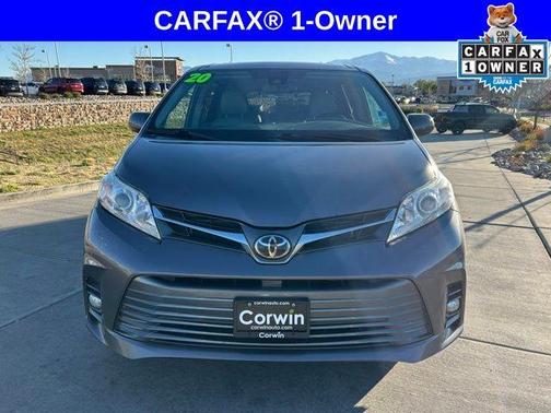 Predawn Gray Mica 2020 Toyota Sienna XLE