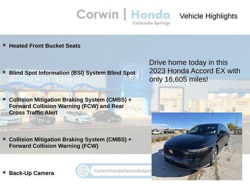 2023 Honda Accord EX