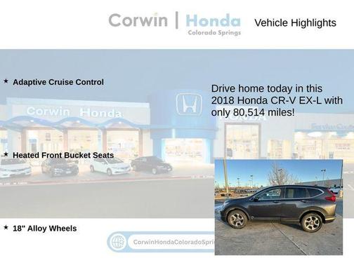 2018 Honda CR-V EX-L