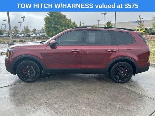 Red 2024 Kia Telluride SX X-Line
