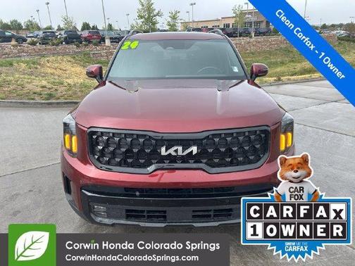 Red 2024 Kia Telluride SX X-Line