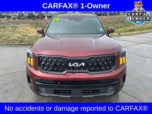 Red 2024 Kia Telluride SX X-Line