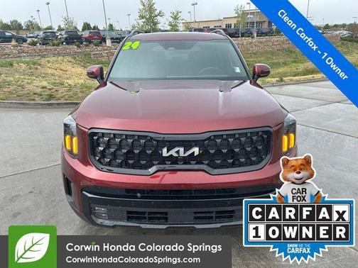 Red 2024 Kia Telluride SX X-Line