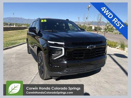 Black 2025 Chevrolet Suburban RST