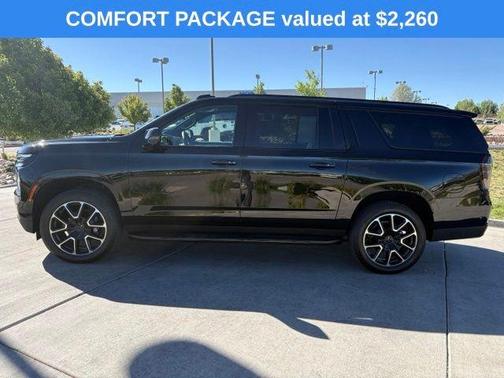 Black 2025 Chevrolet Suburban RST