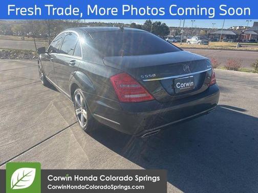 Magnetite Black Metallic 2011 Mercedes-Benz S-Class S 550 4MATIC