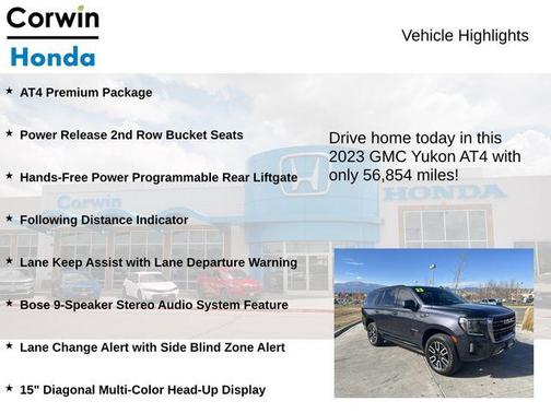 2023 GMC Yukon AT4