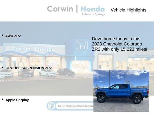 2023 Chevrolet Colorado ZR2
