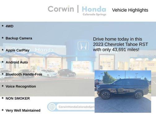 2023 Chevrolet Tahoe RST