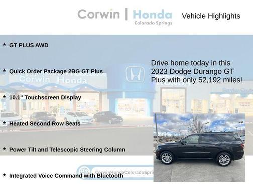 2023 Dodge Durango GT
