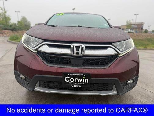Basque Red Pearl II 2017 Honda CR-V EX-L