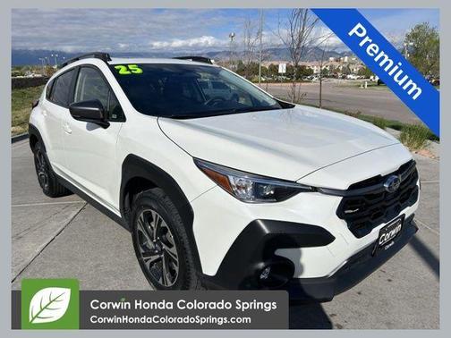 Crystal White Pearl 2025 Subaru Crosstrek Premium
