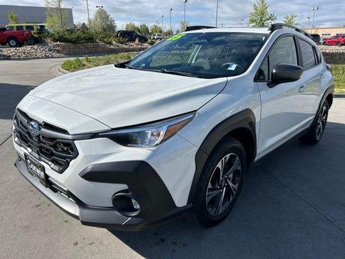Crystal White Pearl 2025 Subaru Crosstrek Premium