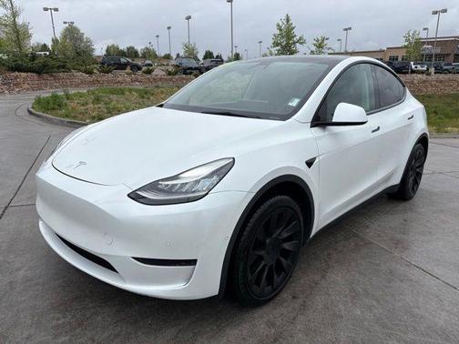 Pearl White Multi 2021 Tesla Model Y Long Range