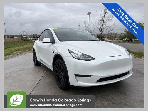 Pearl White Multi 2021 Tesla Model Y Long Range