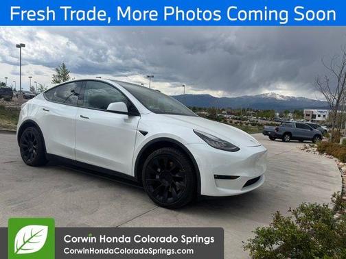 Pearl White Multi 2021 Tesla Model Y Long Range