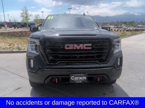 Onyx Black 2021 GMC Sierra 1500 AT4