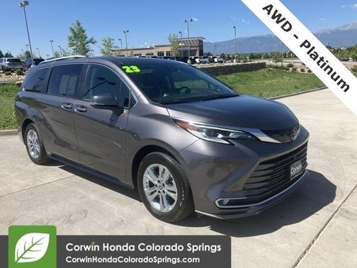2023 Toyota Sienna Platinum 7 passenger