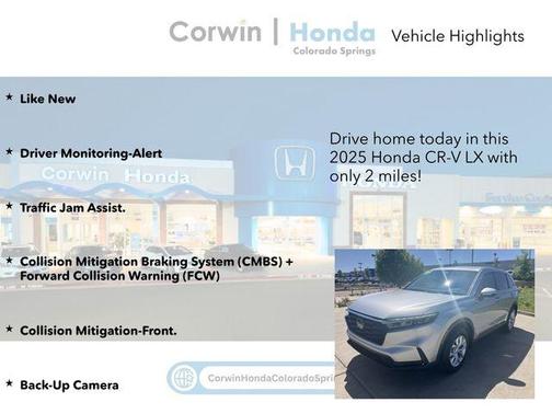 2025 Honda CR-V LX