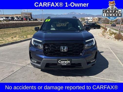 Obsidian Blue Pearl 2023 Honda Passport Elite