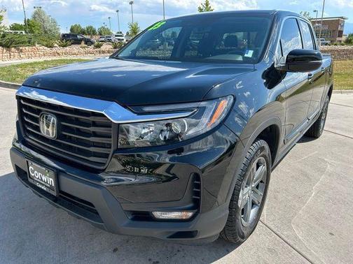 Crystal Black Pearl 2023 Honda Ridgeline RTL