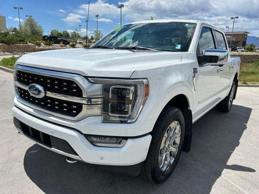 Star White 2023 Ford F-150 Platinum