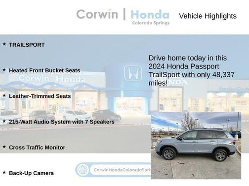 2024 Honda Passport TrailSport