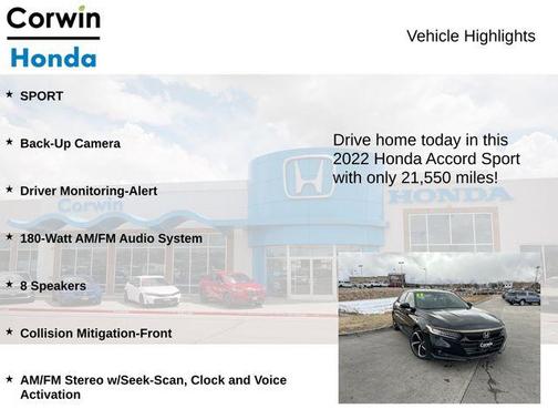 2022 Honda Accord Sport 1.5T