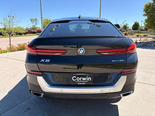 Black Sapphire Metallic 2023 BMW X6 xDrive40i