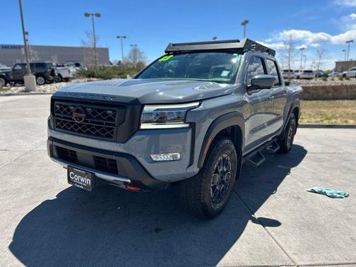 Boulder Gray Pearl 2023 Nissan Frontier PRO-4X