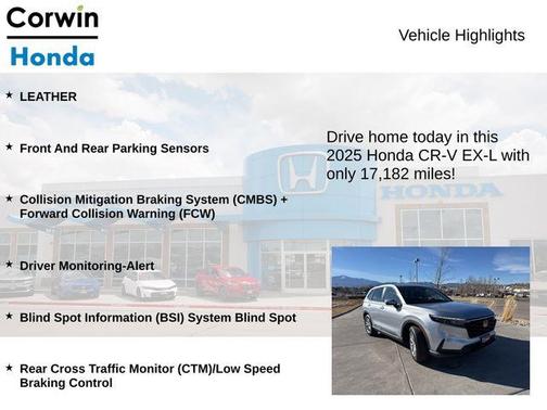 2025 Honda CR-V EX-L