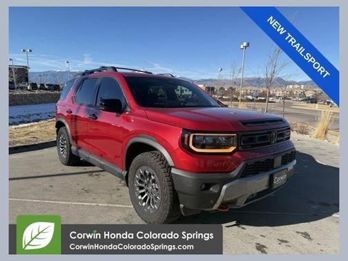 Red 2026 Honda Passport TrailSport