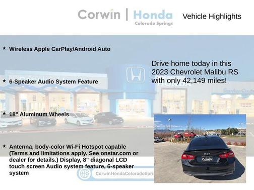 2023 Chevrolet Malibu RS