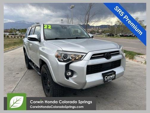 Classic Silver Metallic 2022 Toyota 4Runner SR5 Premium