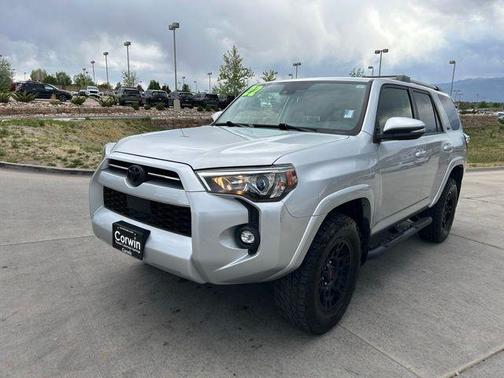 Classic Silver Metallic 2022 Toyota 4Runner SR5 Premium