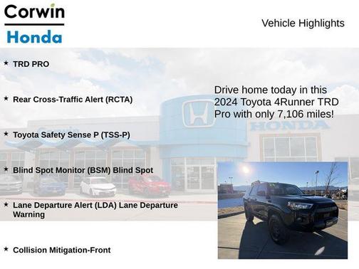 2024 Toyota 4Runner TRD Pro