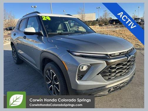 Sterling Gray Metallic 2024 Chevrolet Trailblazer ACTIV