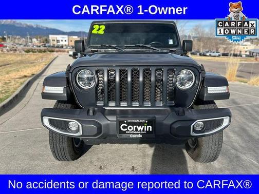Granite Crystal Clearcoat Metallic 2022 Jeep Gladiator Sport